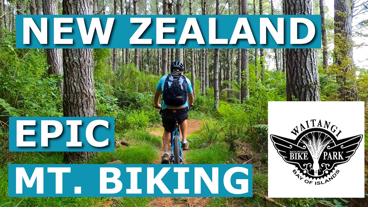 WAITANGI MOUNTAIN BIKE PARK / BAY OF ISLANDS / NEW ZEALAND TRAVEL 