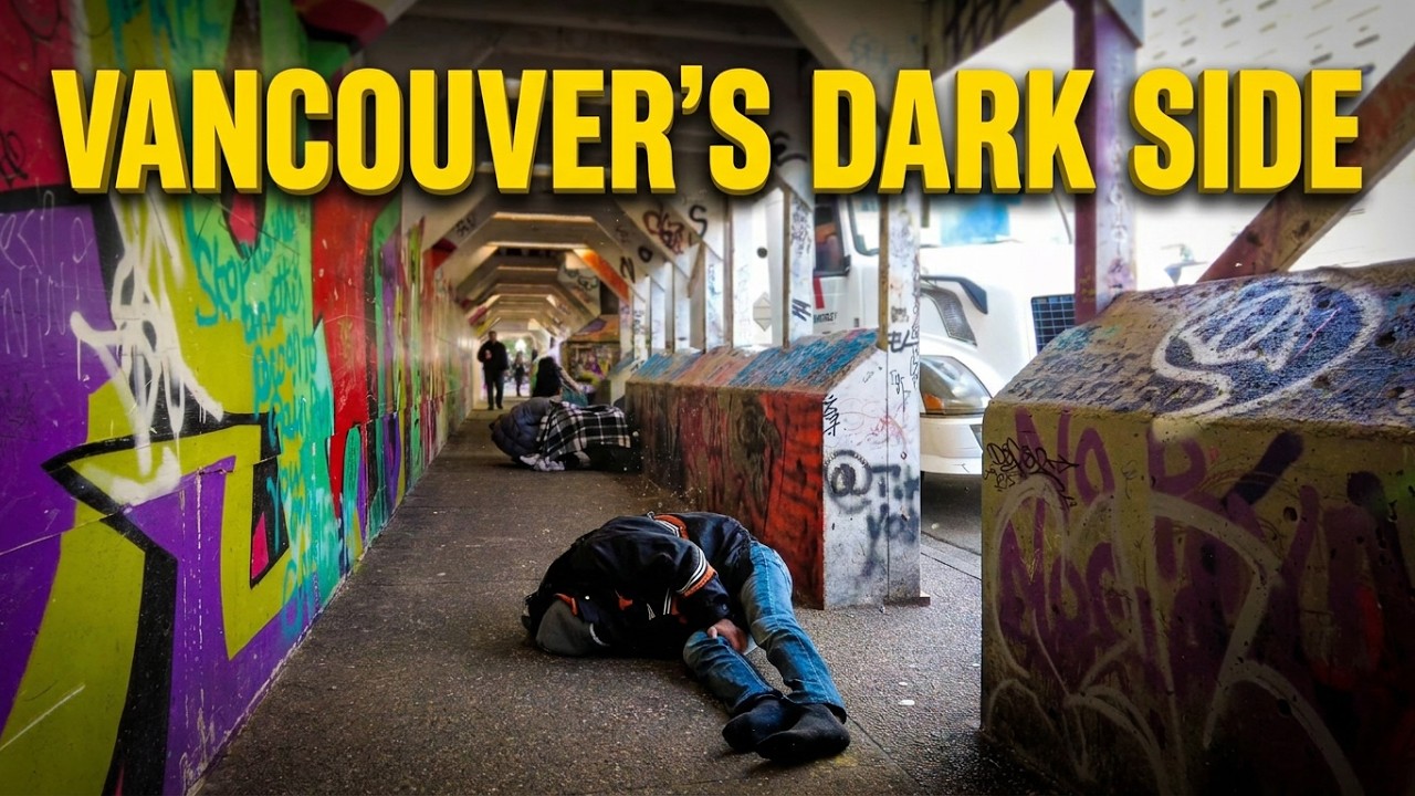 🇨🇦 The Homeless Life in Vancouver DTES, on E Hastings Street, Vancouver BC Canada