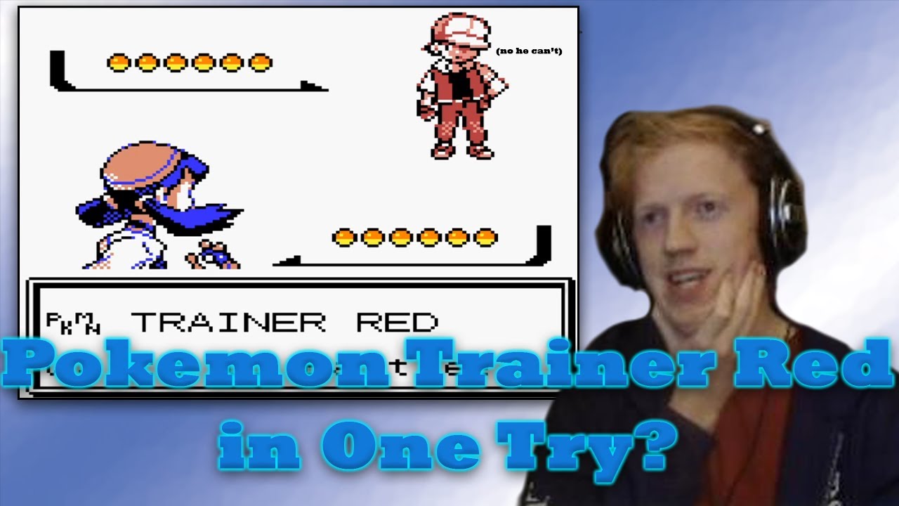 Can I beat Pokemon Trainer Red in One Try?