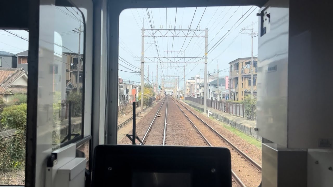 2026年3月2日 三国ヶ丘駅→浅香山駅　南海高野線　堺東駅付近高架化予定区間