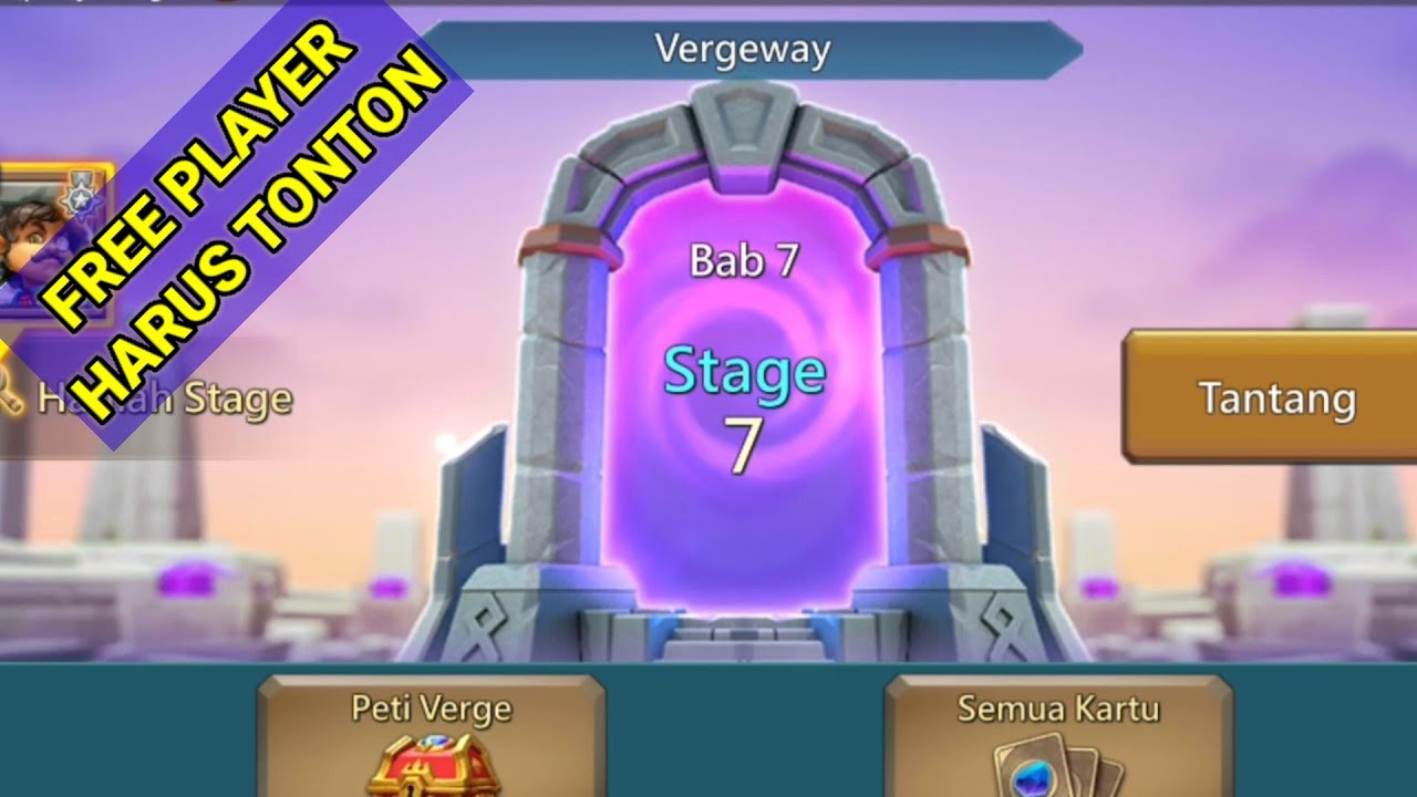 Lords Mobile Vergeway BAB 7 Stage 7