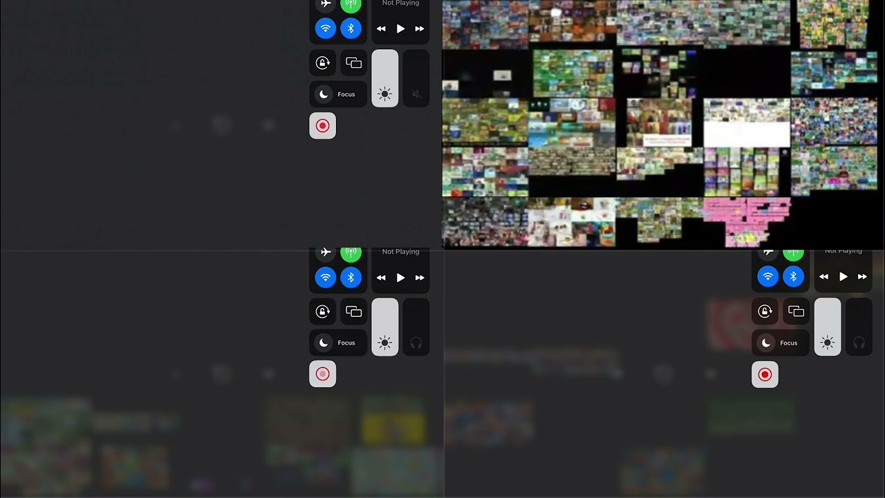 100 Played at the same time videos at once my version