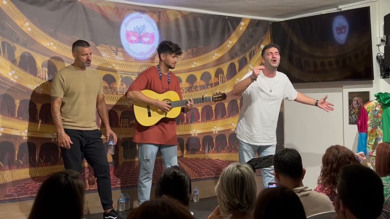 'Y ERAS TAN GUAPA Y TAN NIÑA' por David Trujillo y Moisés Arévalo en CarnavAlgaidas