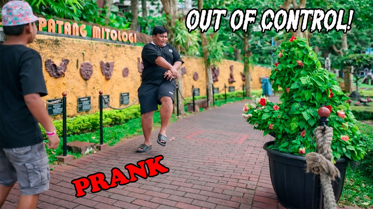 He Threw a Cigarette Butt at me, BUSHMAN PRANK