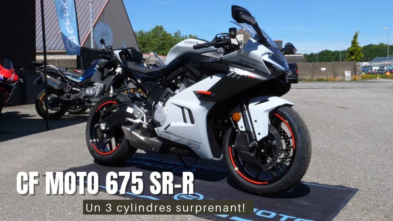 TEST CF MOTO 675 SR-R / Ce 3 cylindres qui vas bousculer le marché ! J'ADORE !