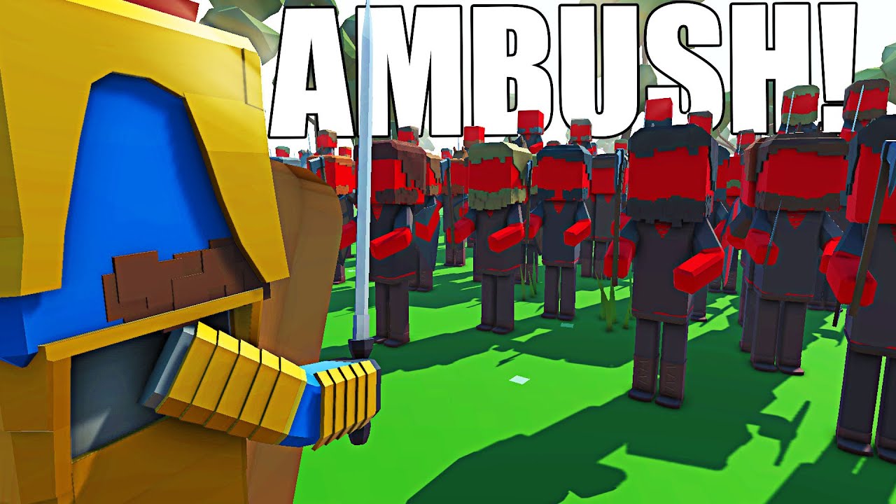 Roman Shield Wall AMBUSHED by Barbarian Charge! - Ancient Warfare 3