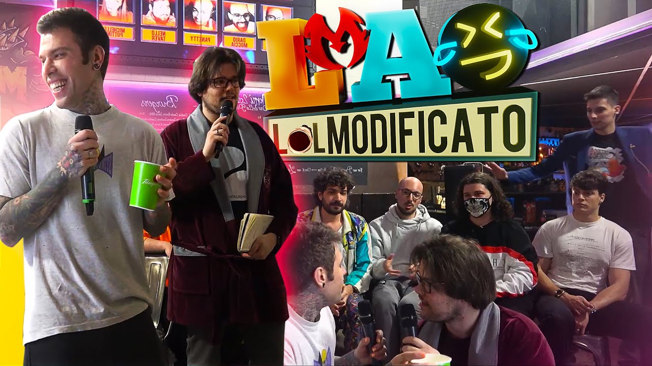 LMAO LOL MODIFICATO presentato da FEDEZ ed ENKK dal VIVO!