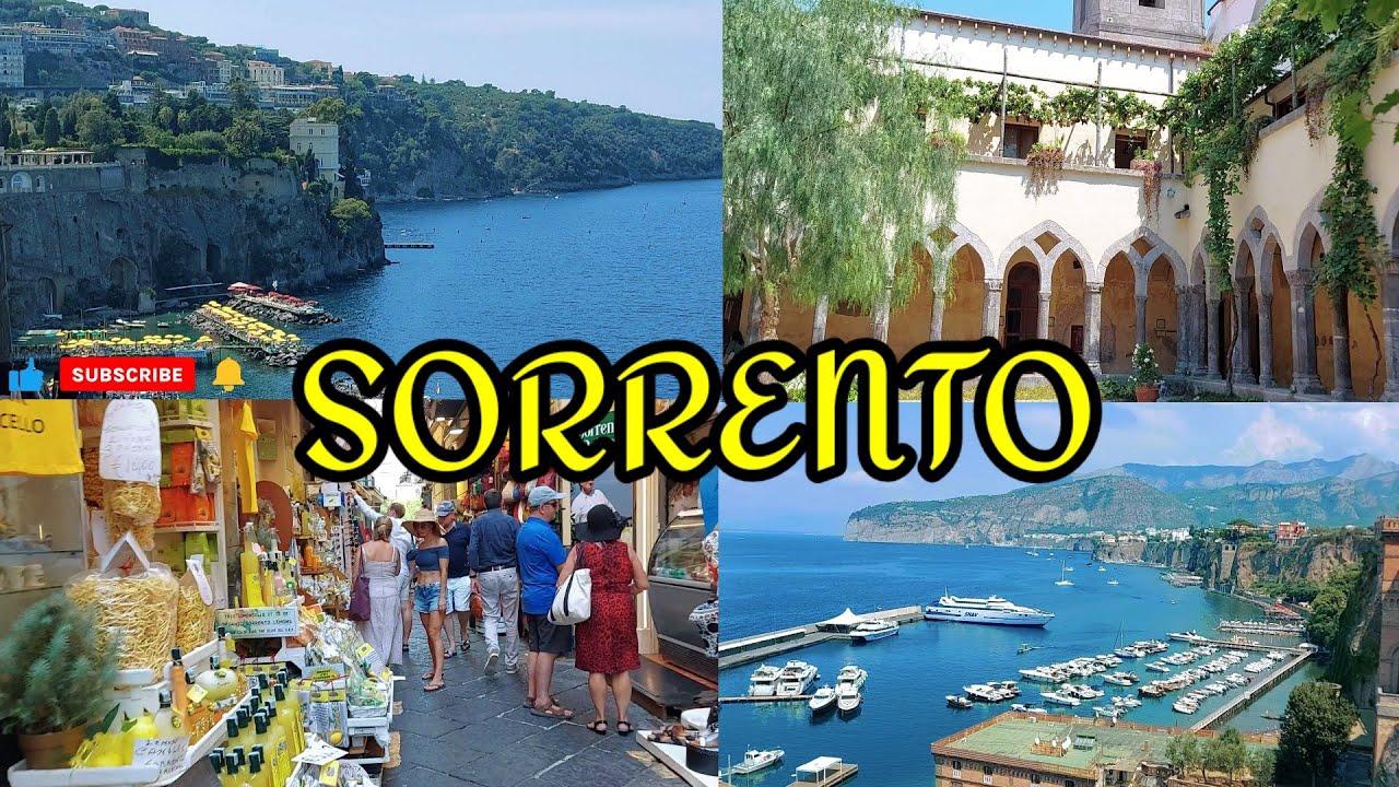TRAVEL IN ONE OF THE BEAUTIFUL PLACES IN ITALY! SORRENTO IS UNDOUBTEDLY  FANTASTIC CITY ON EARTH
