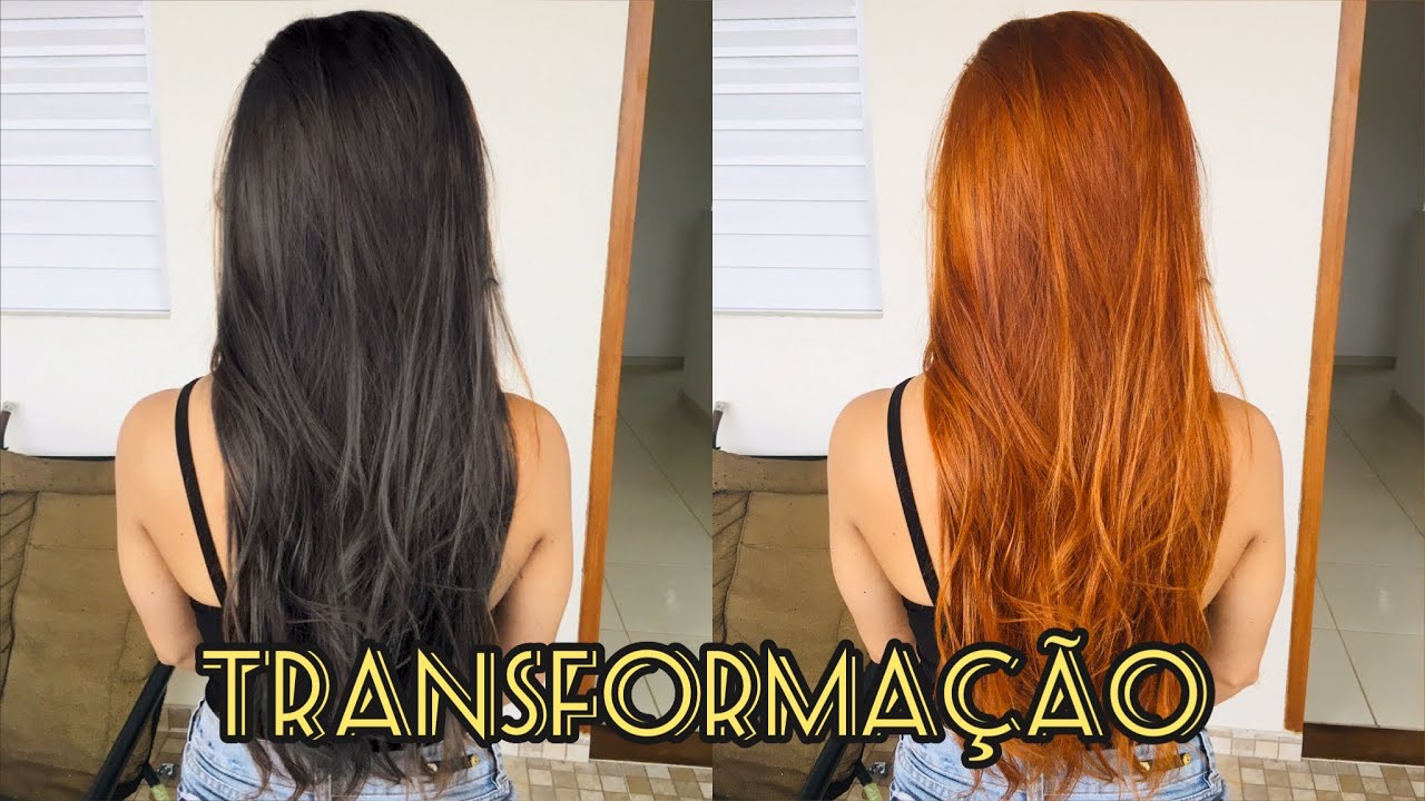 DO PRETO AO RUIVO ACOBREADO *transformação*