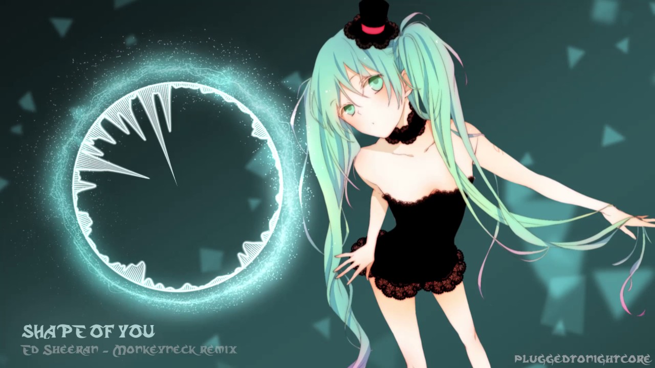 [Nightcore] Shape Of You (Remix)