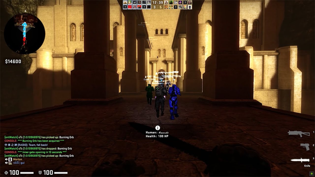 CS:GO Zombie Escape Mod - ze_ashen_keep_p (Stage 2) - GFL Clan