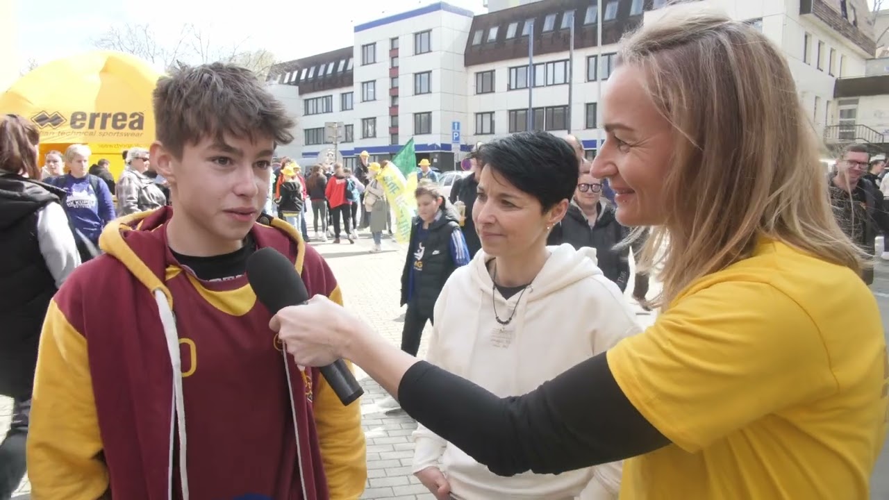 PHC 2023 - Petra Khekova, former Czech handball player, and her sons