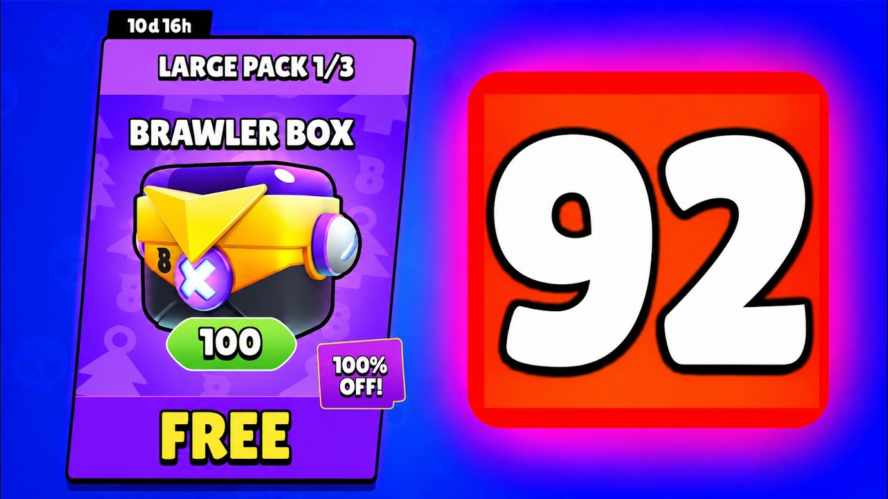 92 награды из Bolt Box ❓ Я открыла их все 😭🎁 Новое обновление Brawl Stars ⚡
