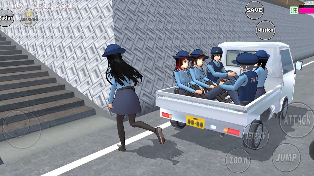 HOW TO PLAY POLICE KOBAN 🚔‼️ ATTACK A BOSS TAX OFFICER CAT BUTLER EP.1 || SAKURA SCHOOL SIMULATOR