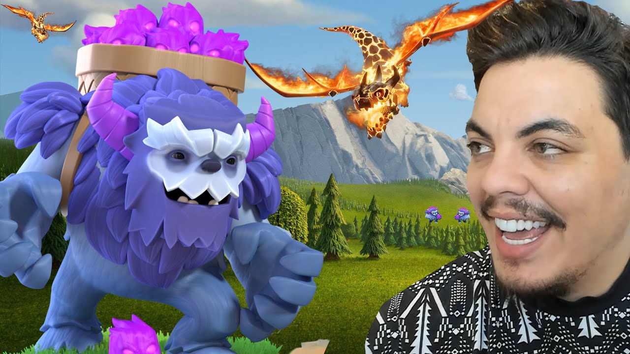 YETİ - SÜPER EJDER VE BİLMEDİKLERİM ESKİ PAZARLAR #6 Clash of Clans