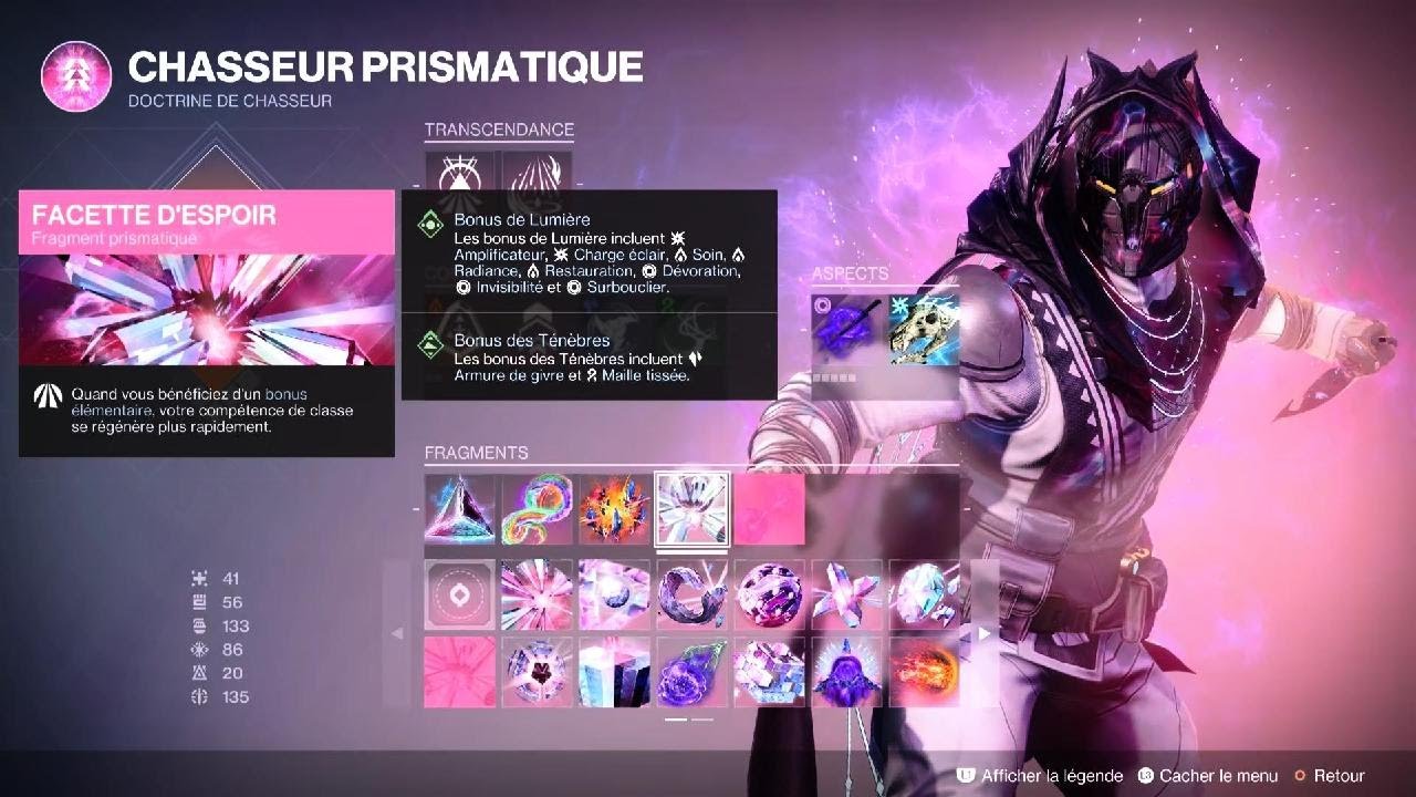 Destiny 2_renegades build chasseur transcendance exotic item class
