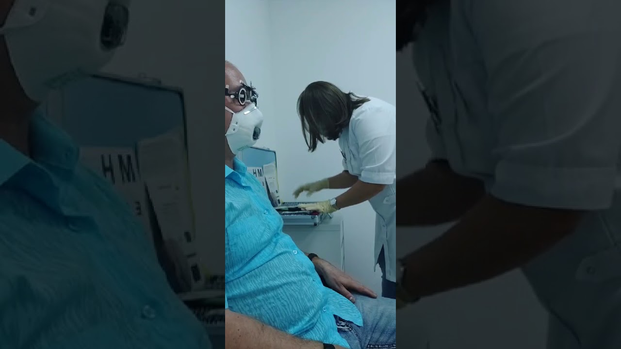 Подбор очков в прямом эфире