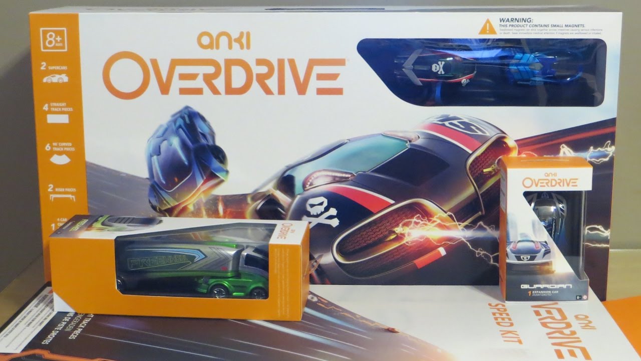 Unboxing Anki OVERDRIVE! (Battle and race Robotic Supercars of the Future)