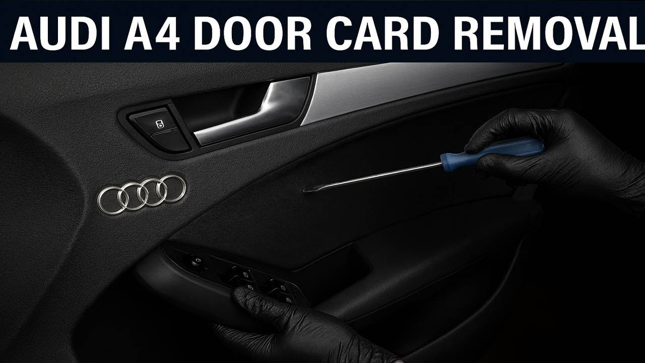 2014 audi A4 door panel removal