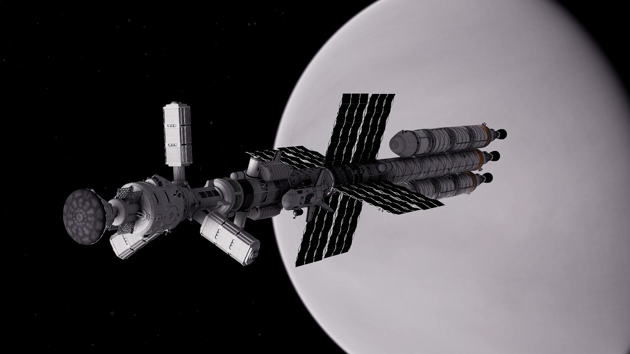 Crewed Mission to Venus | Kerbal Space Program RSS/RO