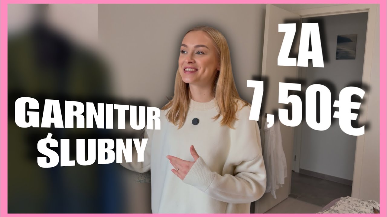 Kupiliśmy garnitur ślubny na Vinted!