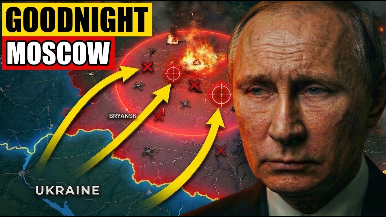 Something CATASTROPHIC Just Hit Moscow... Millions Panic As 250 Drones STRIKE The Capital
