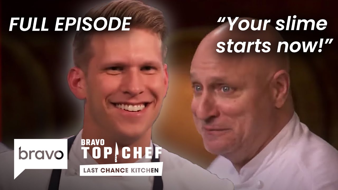 Chefs To Make Slimy Food | Brandon vs. Pablo | Top Chef: Last Chance Kitchen (S16 E08)