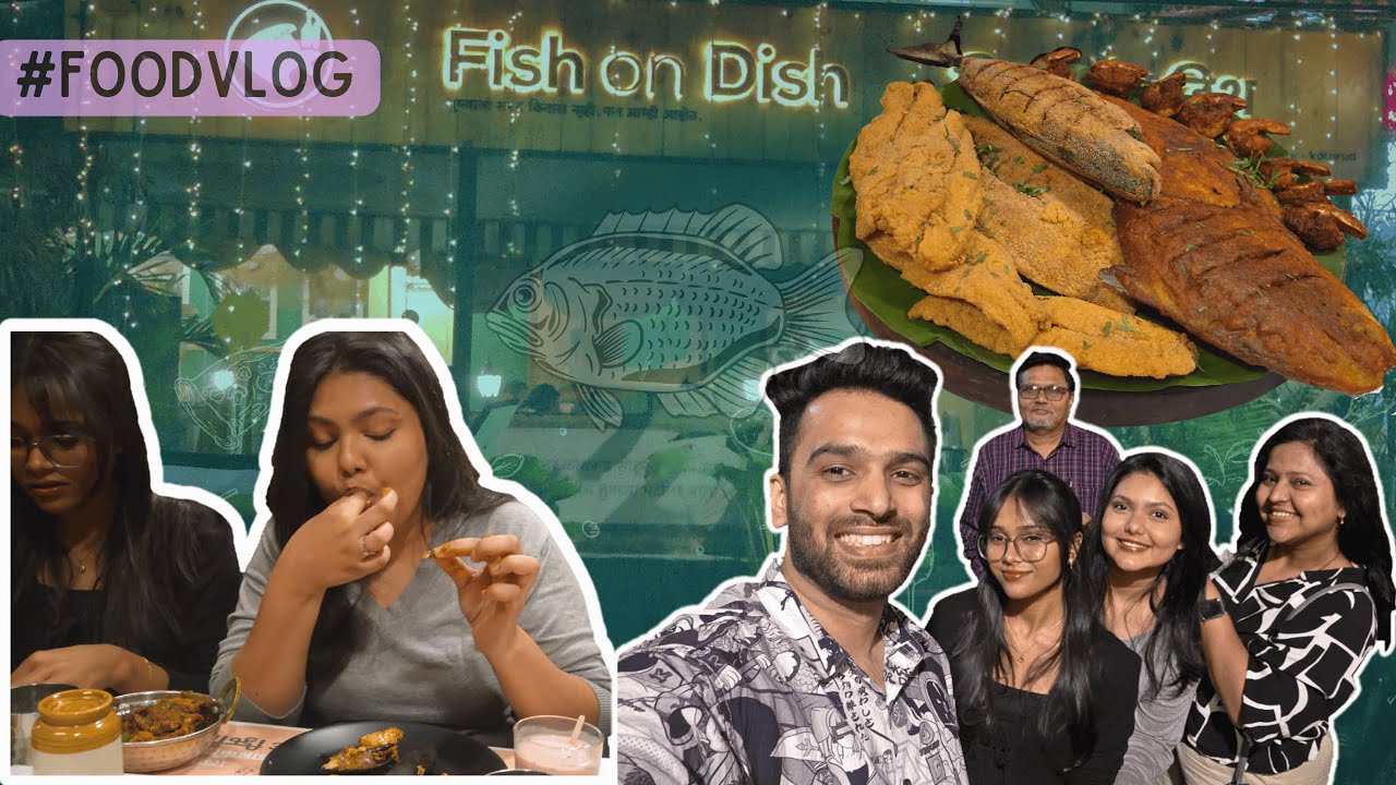 Fish On Dish  Pune | Seafood Review | Best Seafood Restaurant Food Vlog