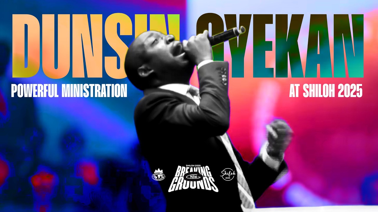 Atmosphere of Fire and Worship: Dunsin Oyekan Live at Shiloh 2025