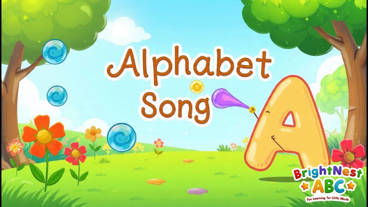 Фонетическая песенка с ДВУМЯ словами - Песенка про алфавит для маленьких звездочек. Изучаем стишк...