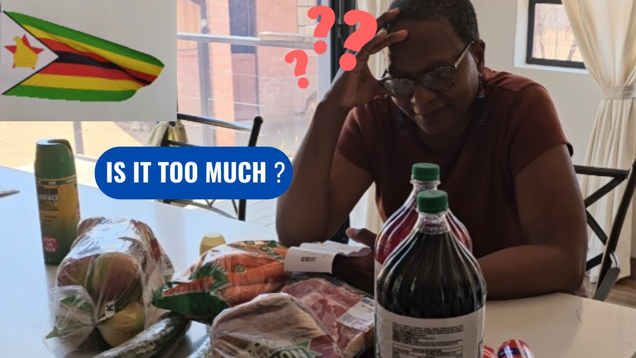 What You Get When You Spend $50 In A Grocery Store In Zimbabwe-Is Cost Of Living  Too High?