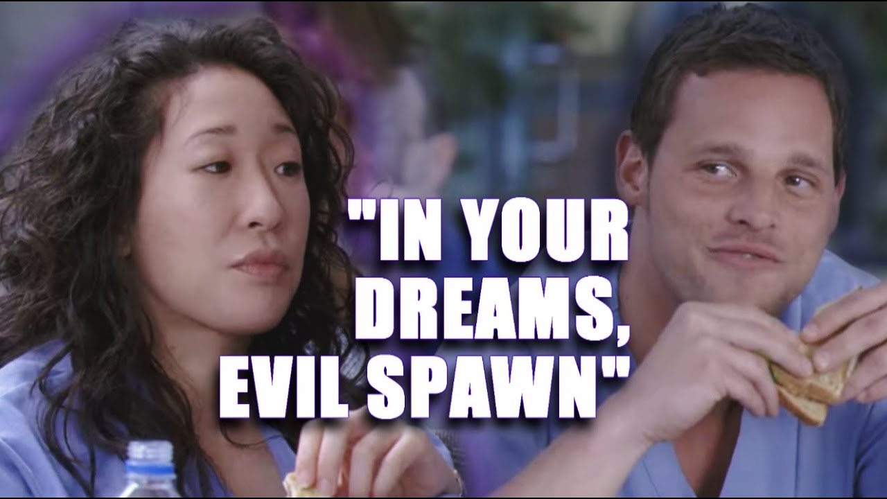 Cristina and Alex making fun of each other for 4 minutes straight