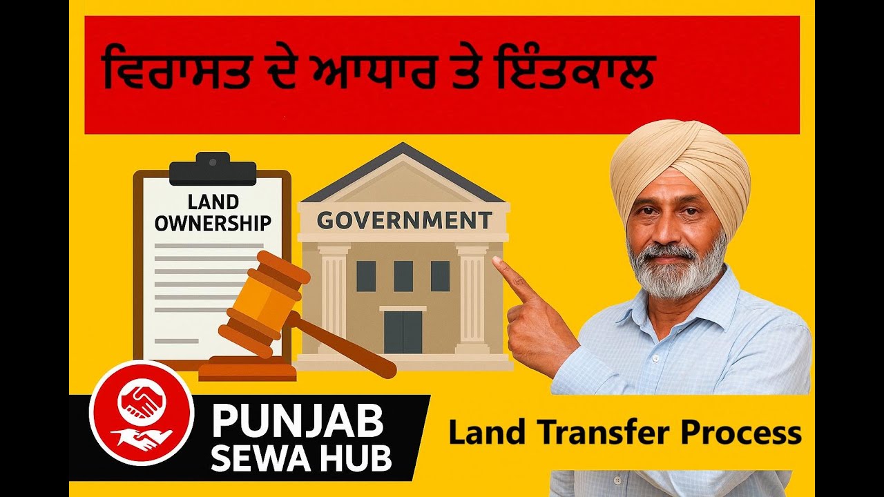 Mutation on Inheritance Request Land Transfer Process Punjab