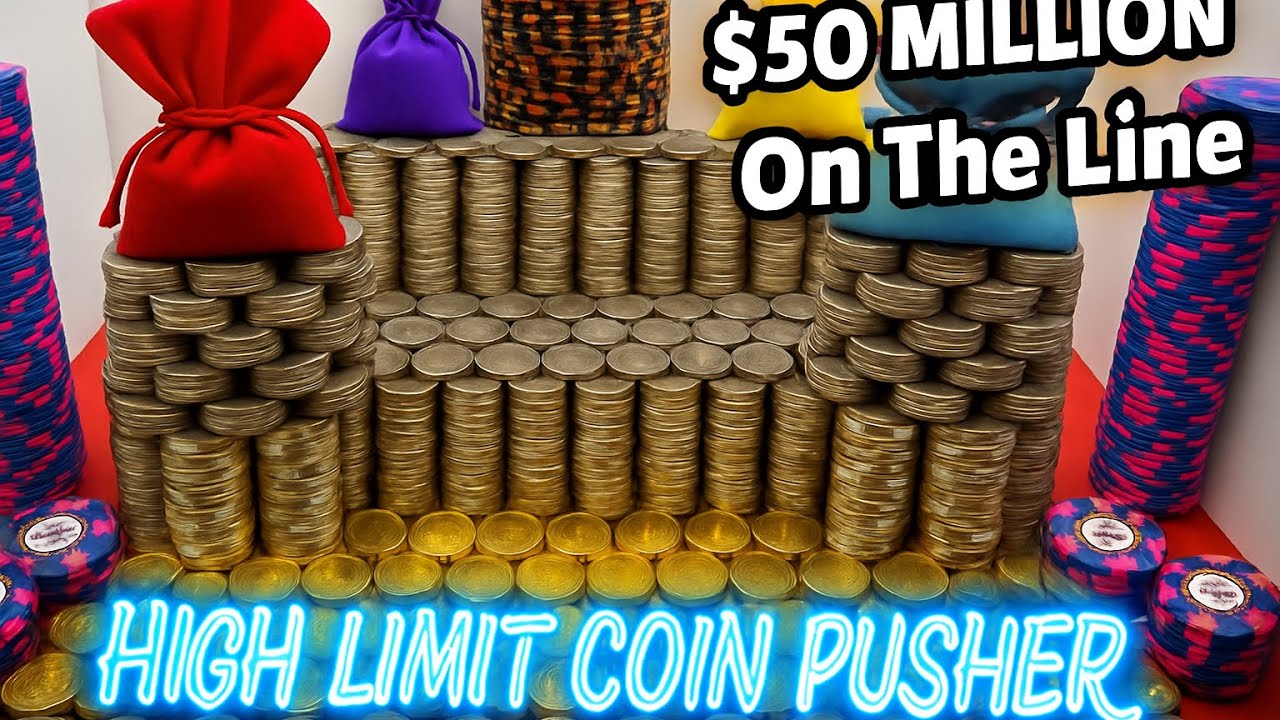 $50 million buying high limit coin pusher