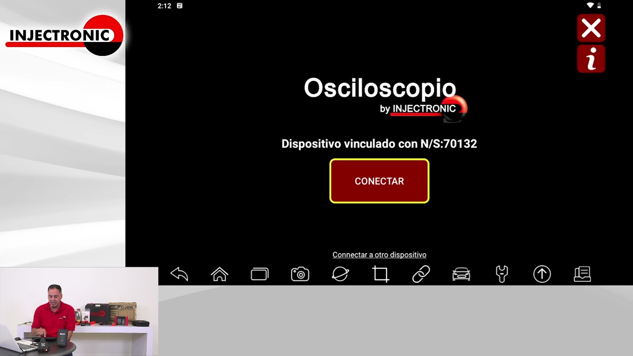 Osciloscopio de CJ8K