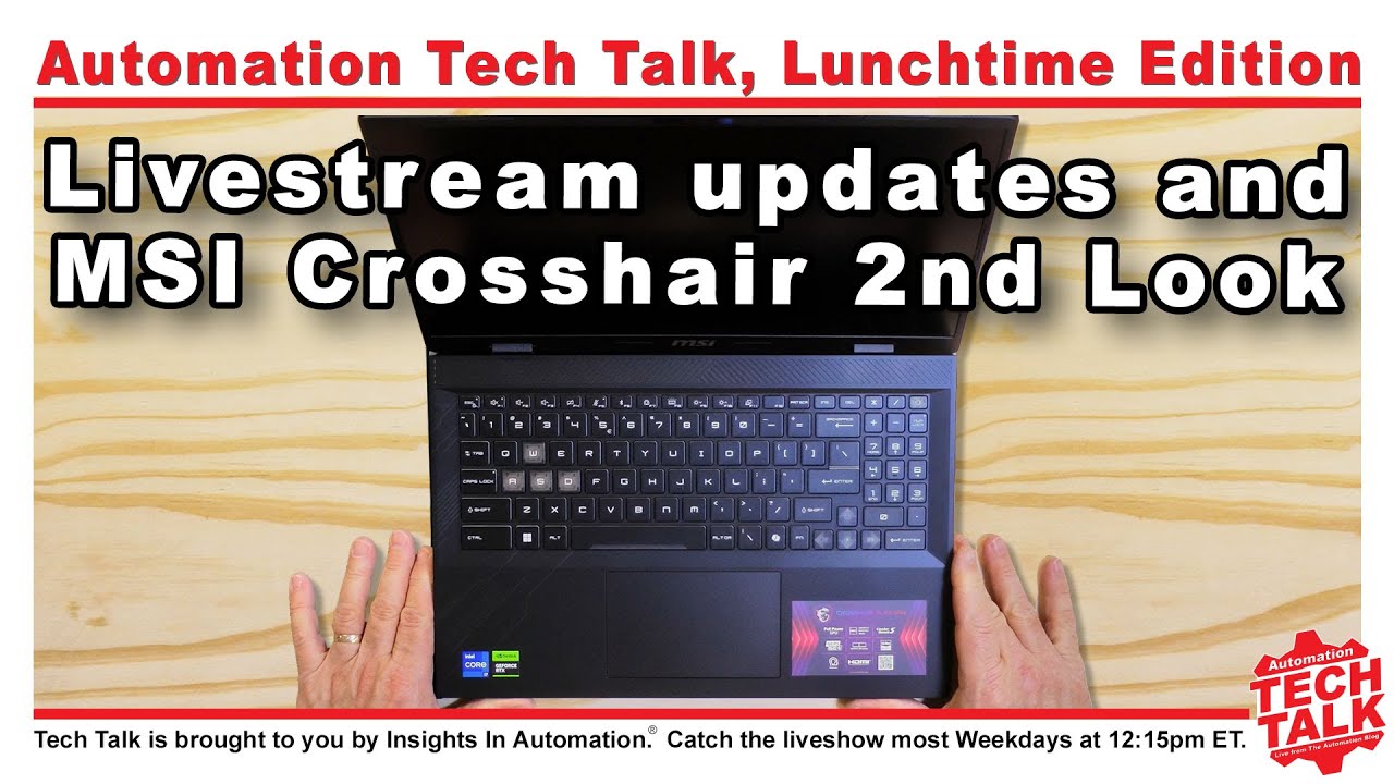Insights Update and MSI C16 Crosshair Laptop Second Look