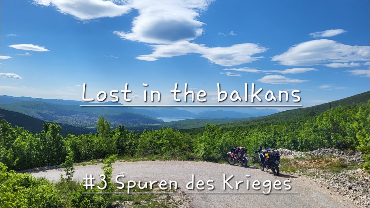 Motorradabenteuer Balkan 2023| Teil 3- Spuren des Krieges #motorcycleadventure #motorcycletravel