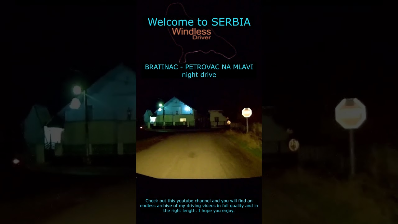 Bratinac - Petrovac na Mlavi &frasl;&frasl; Serbia #automobile #travel #serbia #driving
