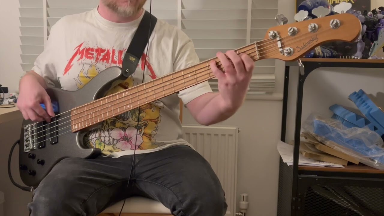 Sadowsky Metroexpress Modern 24 5 String - Tone Snippet (Metallica - Blackened)