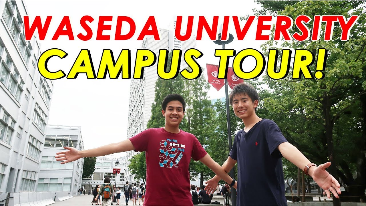 WASEDA UNIVERSITY CAMPUS TOUR! 早稲田大学キャンパスツアー(西早稲田）