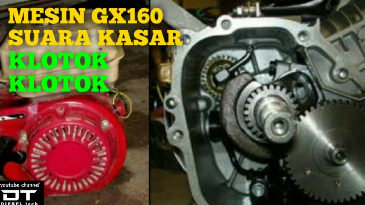 SERVIS MESIN GX160 KOMPRESOR SUARA KASAR  @DIESEL tech