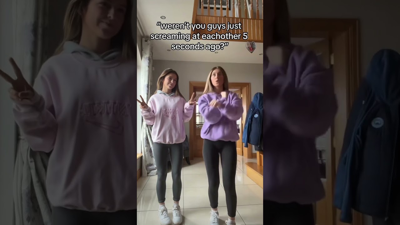 Sibling rivalry: All sisters argue