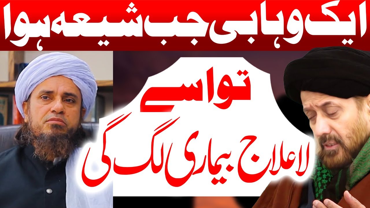 1 Wahabi Jab Shia Huwa | Maulana Jan Ali Shah Kazmi | Ali Vision Azadari