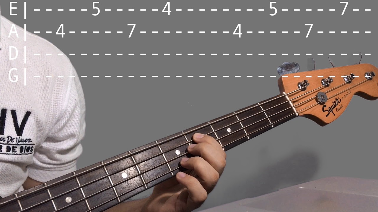 Creo en Ti Tutorial Bass Julio Melgar