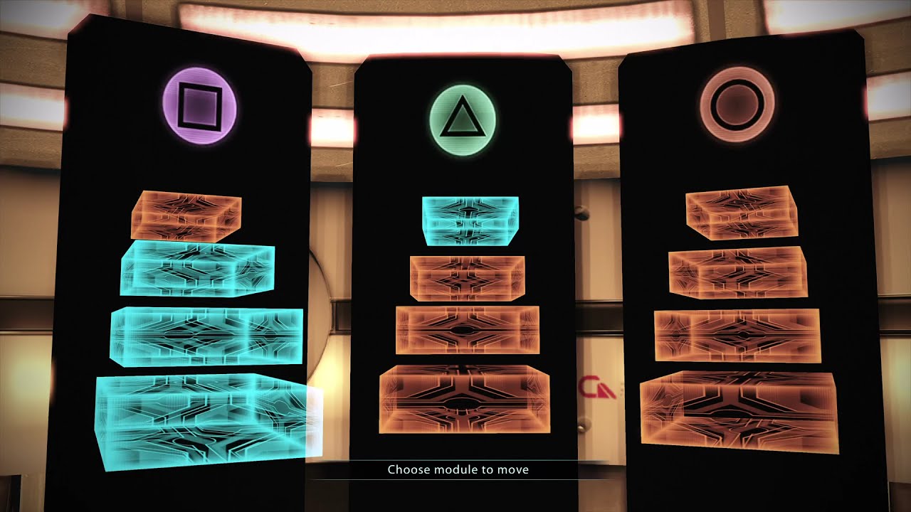 Mass Effect 1 Noveria Memory Core Puzzle Easy Solve!
