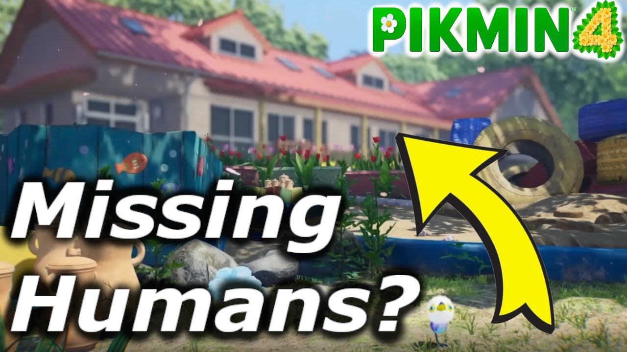 Why are the humans missing in Pikmin 4?