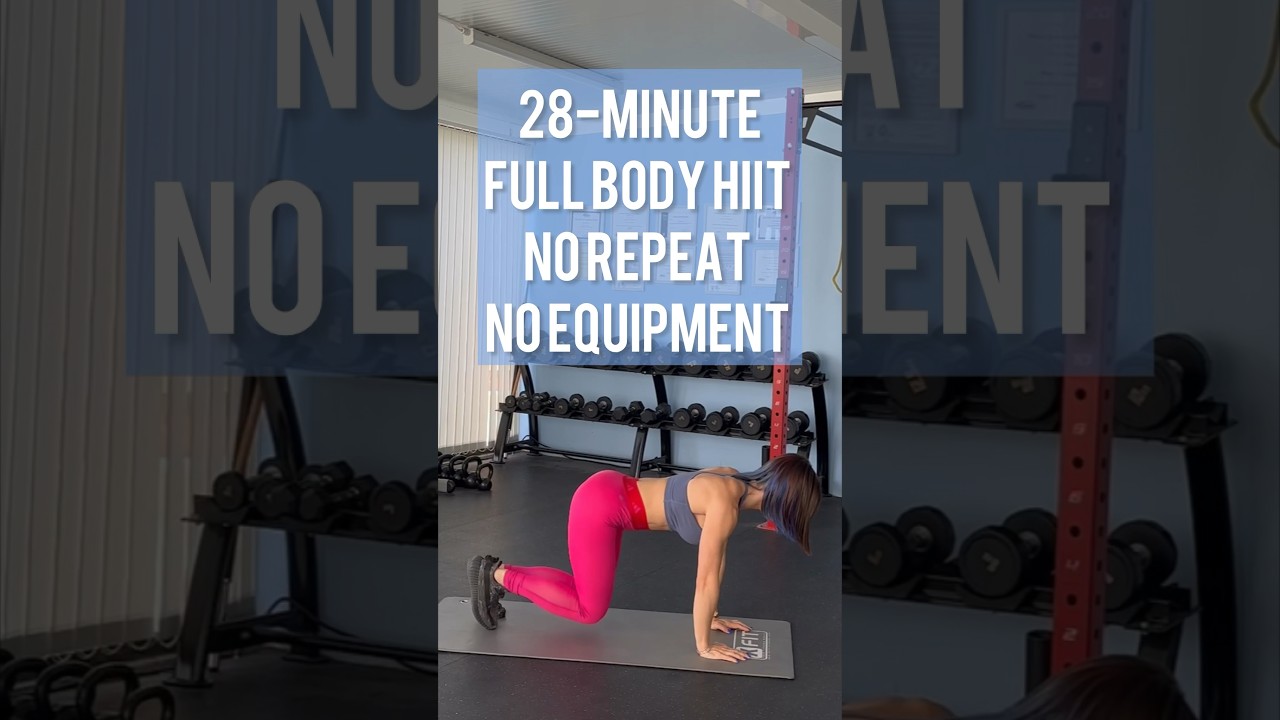 28min full body HIIT 