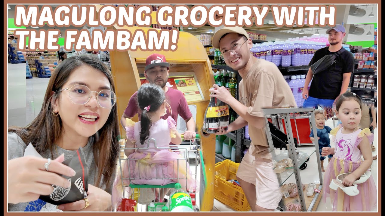 MAGULONG GROCERY WITH THE FAMBAM! 😂 I RichZigzVlogs