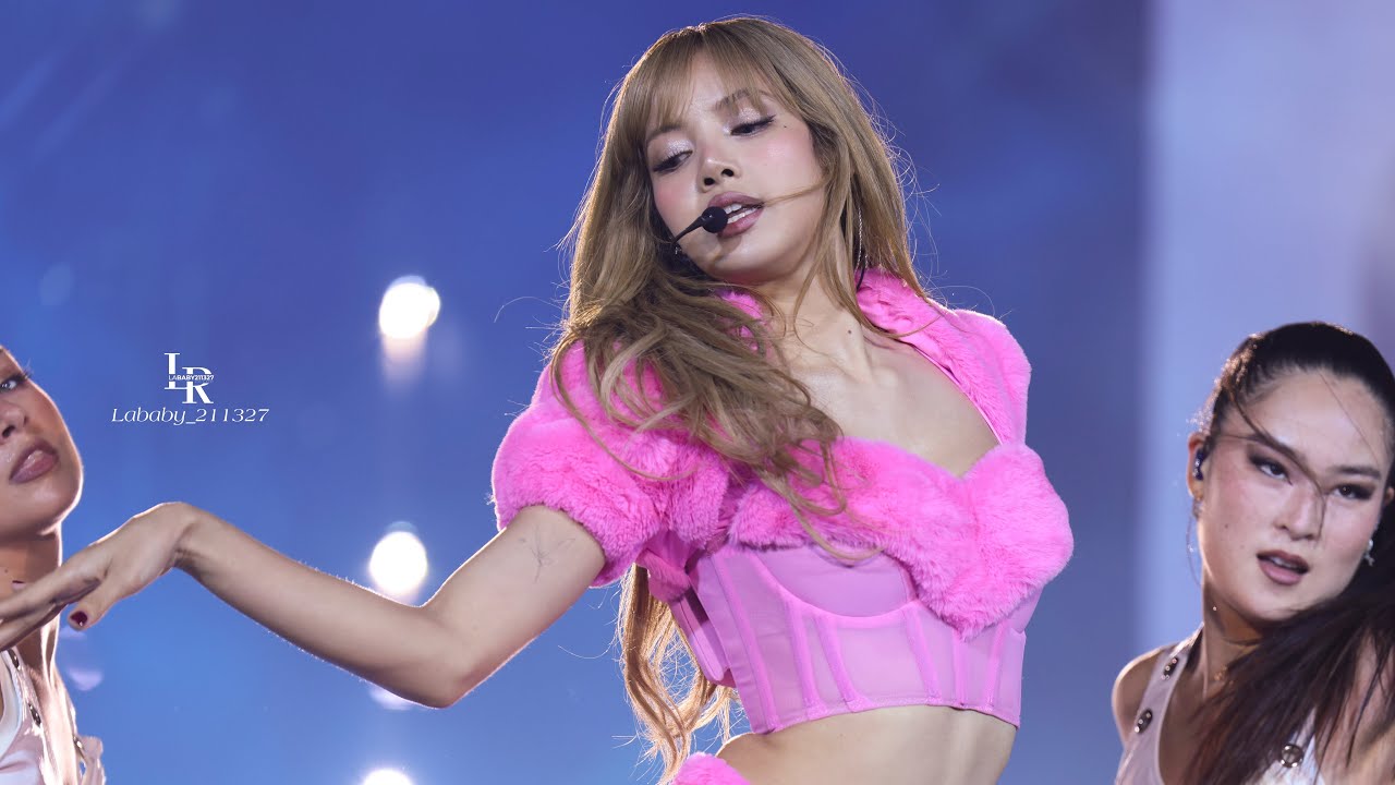 🩷리사 블랙핑크 LISA FAN CAM [ROCKSTAR]250816 DEADLINE LONDON