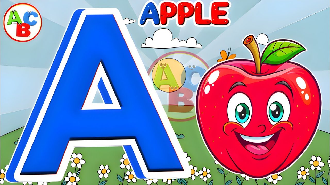 Learn ABC Phonics Song 🍎 | Easy A-Z Alphabet Learning 🔤 Fun Nursery Rhymes 🎵 Baby Songs for Kids 👶